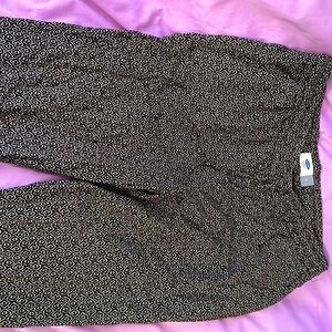 Comfy ankle patterned pants